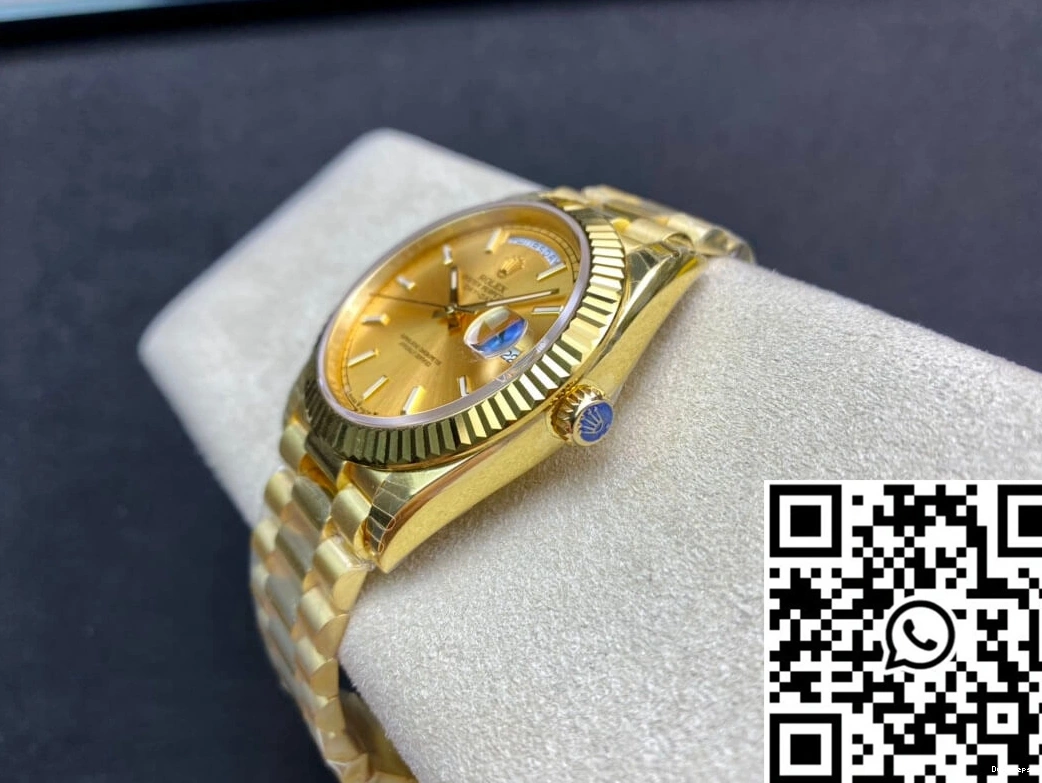 Gold M228238-0003 EW Dial Rolex Date Factory Day 40MM Premium 928 0820